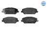 SET PLACUTE FRANA MEYLE 025 228 0420 - Compatibil cu HYUNDAI, KIA