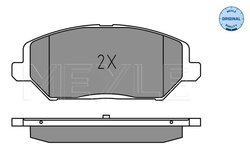 SET PLACUTE FRANA MEYLE 025 228 0420 - Compatibil cu HYUNDAI, KIA