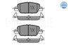 SET PLACUTE FRANA MEYLE 025 228 5216 - Compatibil cu HONDA