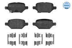 SET PLACUTE FRANA MEYLE 025 229 3017 - Compatibil cu CHEVROLET, OPEL, VAUXHALL