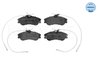 SET PLACUTE FRANA MEYLE 025 231 2419/W - Compatibil cu CITROEN, PEUGEOT