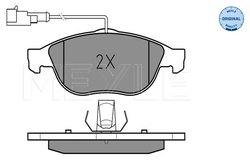 SET PLACUTE FRANA MEYLE 025 231 4119/W - Compatibil cu ALFA ROMEO, LANCIA