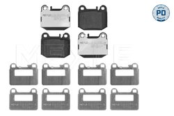 Set placute frana Meyle 025 231 5715/PD