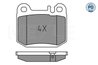 SET PLACUTE FRANA MEYLE 025 231 5715/PD - Compatibil cu MERCEDES-BENZ