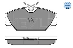 Set placute frana Meyle 025 231 7218