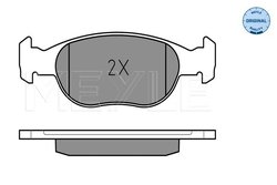 Set placute frana Meyle 025 231 8118