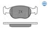 Set placute frana Meyle 025 231 8118
