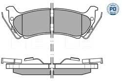 Set placute frana Meyle 025 231 9017/PD