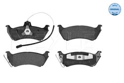 Set placute frana Meyle 025 231 9017/W