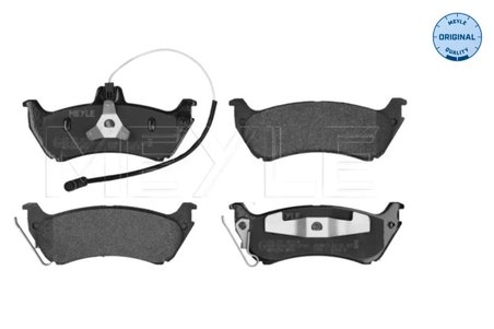 SET PLACUTE FRANA MEYLE 025 231 9017/W - Compatibil cu MERCEDES-BENZ