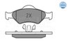 Set placute frana Meyle 025 232 0018