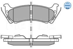 SET PLACUTE FRANA MEYLE 025 231 9017/W - Compatibil cu MERCEDES-BENZ