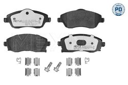 SET PLACUTE FRANA MEYLE 025 232 2517/PD - Compatibil cu OPEL, VAUXHALL