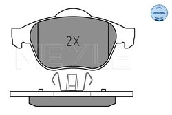 Set placute frana Meyle 025 232 4518