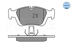 Set placute frana Meyle 025 232 8717