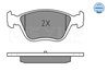 Set placute frana Meyle 025 232 8919/W