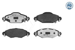 Set placute frana Meyle 025 233 4017/PD