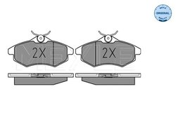 Set placute frana Meyle 025 234 0719