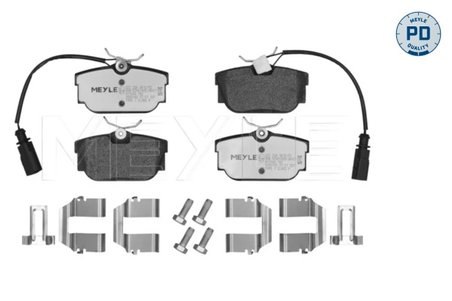 SET PLACUTE FRANA MEYLE 025 234 4616/PD - Compatibil cu FORD, SEAT, VW