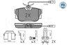 SET PLACUTE FRANA MEYLE 025 234 4616/PD - Compatibil cu FORD, SEAT, VW