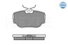 SET PLACUTE FRANA MEYLE 025 234 5816 - Compatibil cu LAND ROVER