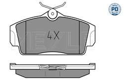 Set placute frana Meyle 025 234 6316/PD