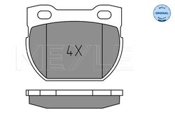 Set placute frana Meyle 025 234 7118