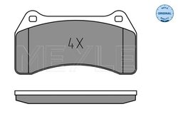 Set placute frana Meyle 025 234 8916