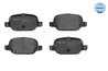 Set placute frana Meyle 025 235 1716
