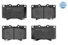 SET PLACUTE FRANA MEYLE 025 235 2415/W - Compatibil cu LEXUS, TOYOTA