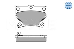 Set placute frana Meyle 025 235 2114/W
