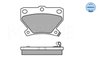 Set placute frana Meyle 025 235 2114/W