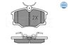 SET PLACUTE FRANA MEYLE 025 235 4616 - Compatibil cu OPEL, VAUXHALL, VW