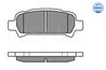 Set placute frana Meyle 025 235 7214/W