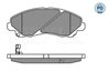 Set placute frana Meyle 025 235 8416/PD