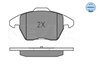 Set placute frana Meyle 025 235 8720/W