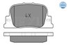 SET PLACUTE FRANA MEYLE 025 235 9215 - Compatibil cu TOYOTA