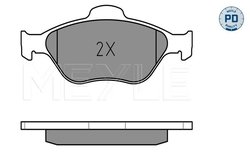 SET PLACUTE FRANA MEYLE 025 236 0418/PD - Compatibil cu FORD, MAZDA
