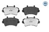 SET PLACUTE FRANA MEYLE 025 236 1318/PD - Compatibil cu NISSAN, OPEL, RENAULT, VAUXHALL