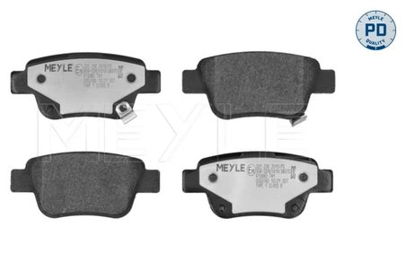 SET PLACUTE FRANA MEYLE 025 236 2016/PD - Compatibil cu TOYOTA