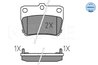 Set placute frana Meyle 025 236 5614/W