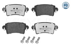 SET PLACUTE FRANA MEYLE 025 236 6916/PD - Compatibil cu NISSAN, OPEL, RENAULT, VAUXHALL