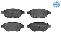 SET PLACUTE FRANA MEYLE 025 237 0819 - Compatibil cu FIAT, LANCIA, PEUGEOT