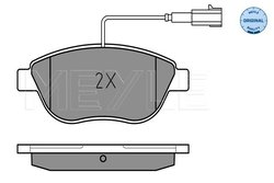 Set placute frana Meyle 025 237 0918/W