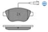 Set placute frana Meyle 025 237 0918/W