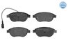 SET PLACUTE FRANA MEYLE 025 237 0919/W - Compatibil cu ABARTH, FIAT, LANCIA, OPEL, VAUXHALL
