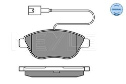 SET PLACUTE FRANA MEYLE 025 237 0919/W - Compatibil cu ABARTH, FIAT, LANCIA, OPEL, VAUXHALL