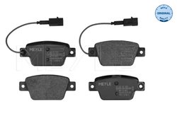SET PLACUTE FRANA MEYLE 025 237 1418 - Compatibil cu CHRYSLER, FIAT, LANCIA