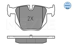 SET PLACUTE FRANA MEYLE 025 237 3217 - Compatibil cu BMW