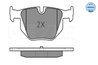 SET PLACUTE FRANA MEYLE 025 237 3217 - Compatibil cu BMW